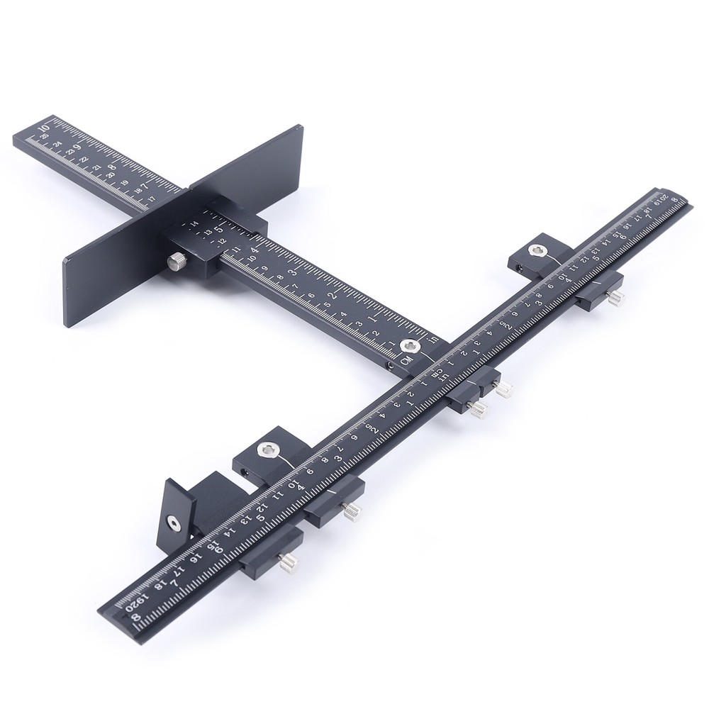 Cabinet Hardware Install Jig Tool Drawer Pull Handle Punch Locator Drill Guide