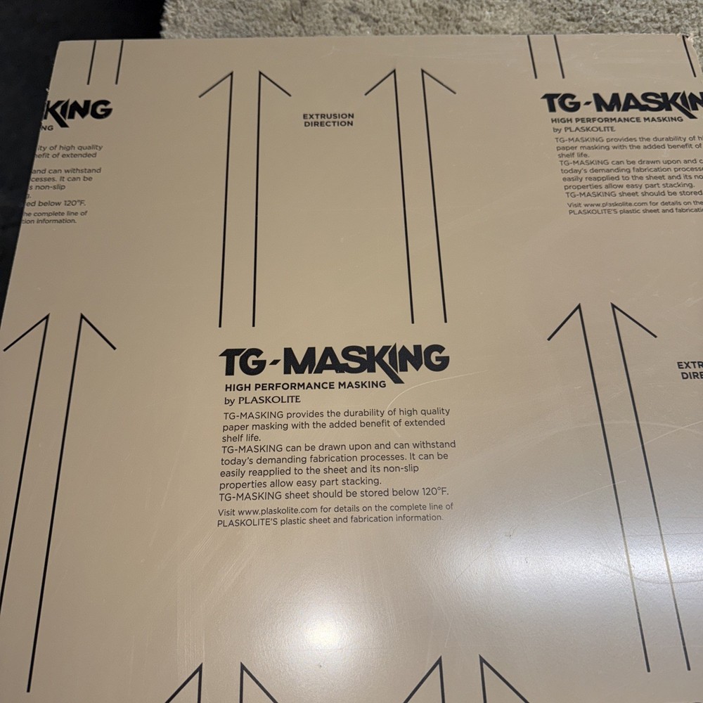 Plexiglass Acrylic Sheet (1/8" Tinted)