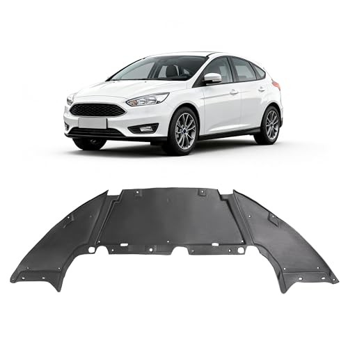 Front Lower Engine Splash Shield Compatible with 2012-2018 Ford Focus 2.0L