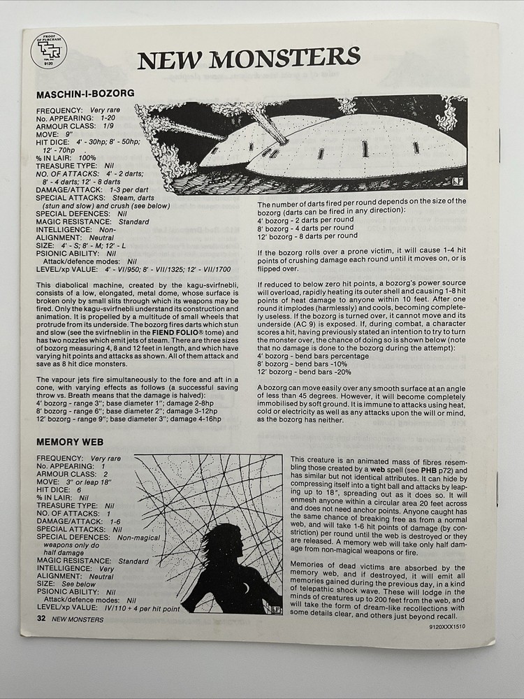 [AD&D] UK4 When A Star Falls (1984) VG