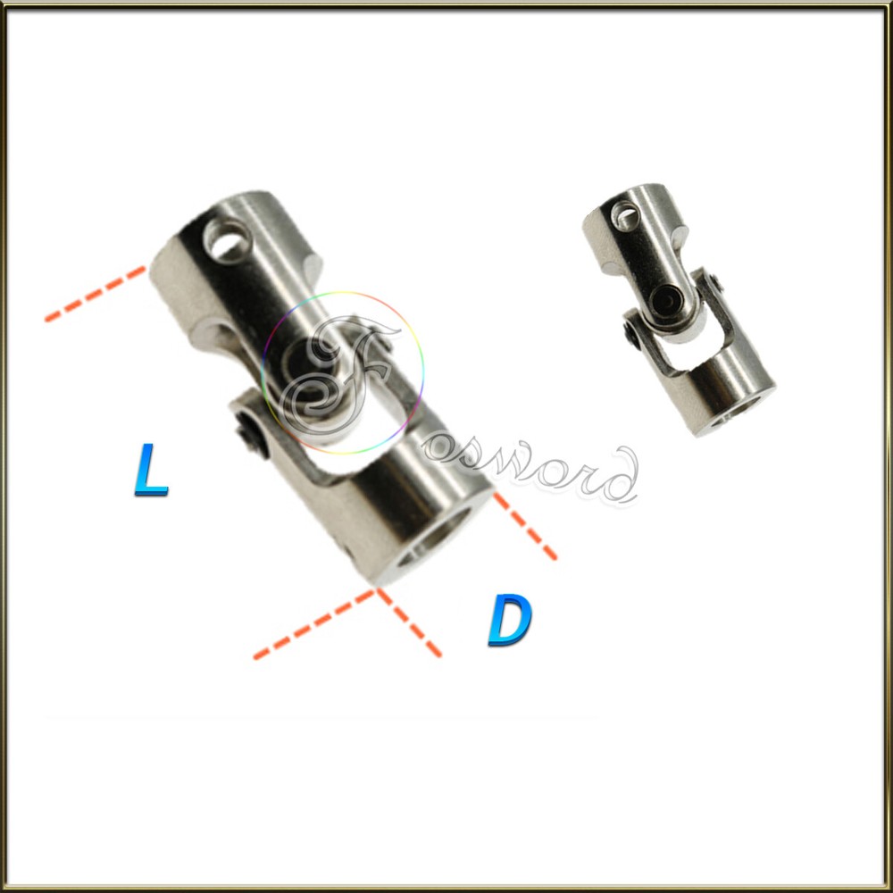 Universal Joint Coupling Universal Steering Motor Shaft U-Joint Coupler RC Model