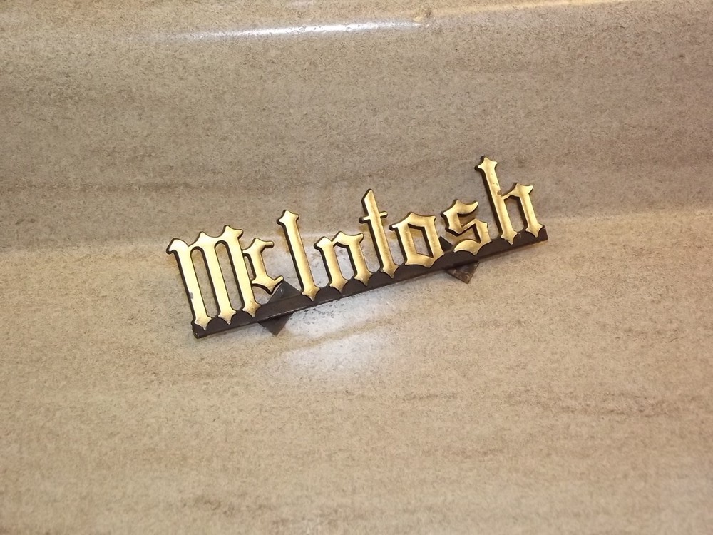 Mcintosh Badge / Logo Part