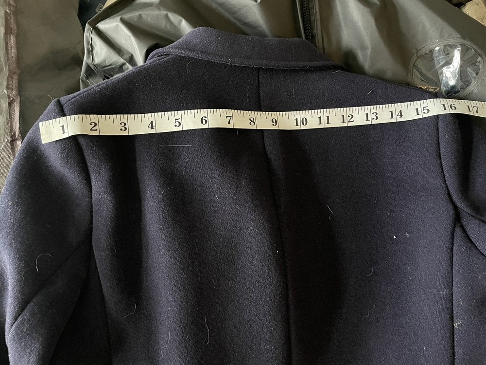 Langston & Sons Navy Side Saddle Habit Jacket Apron