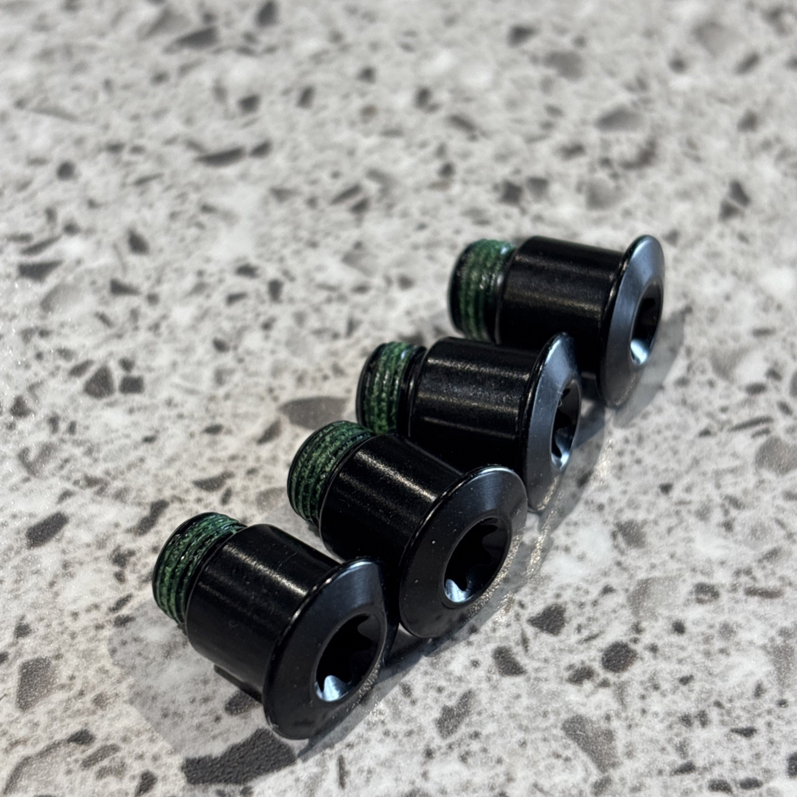 SRAM Force AXS Crank Chainring Bolt Kit - For 2x, 107 BCD, Aluminum, Black, D1