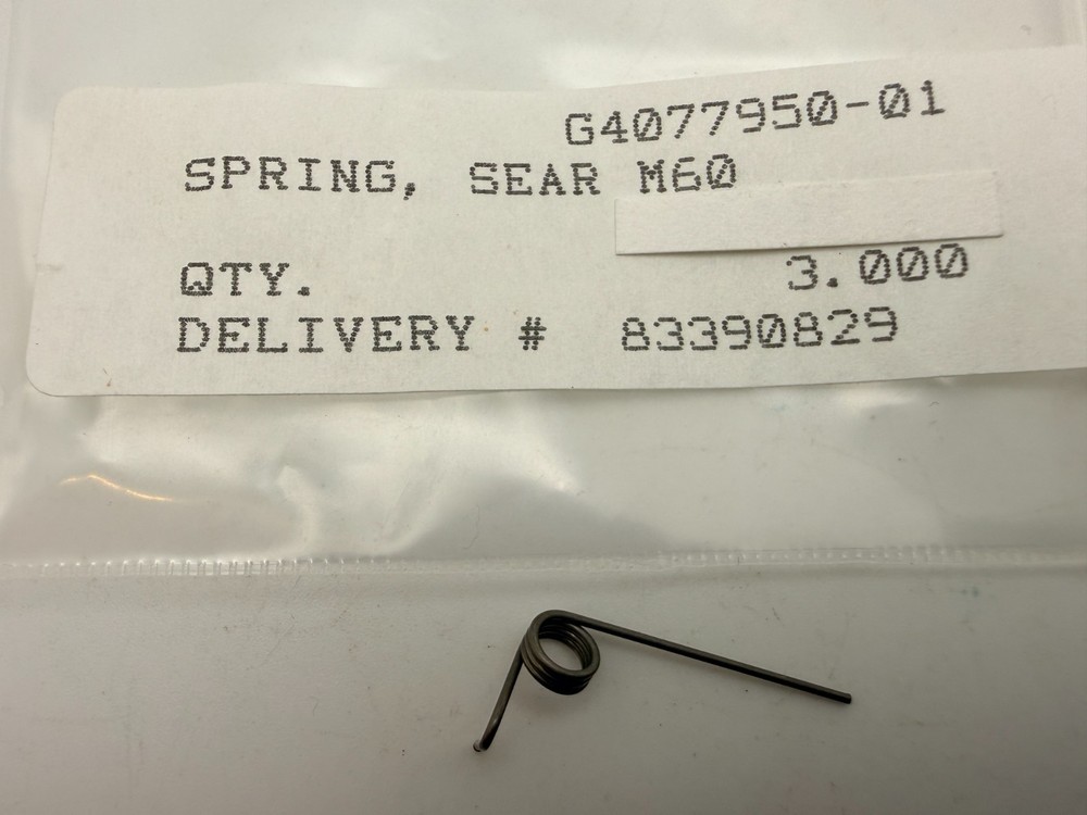 NEW: Marlin 60 795  .22 Rifle Sear Spring  Factory Original