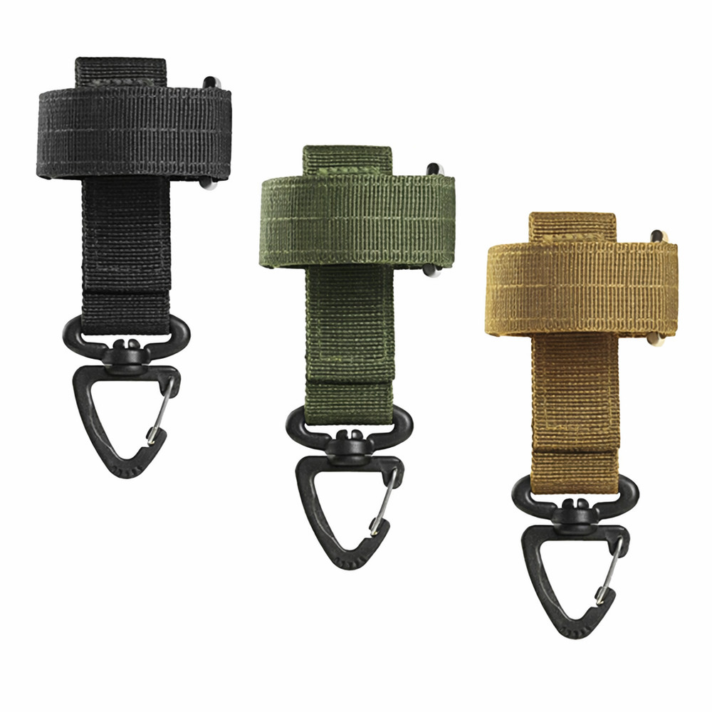 1-5 Pcs Work Gloves Holder MOLLE Clip Belt Backpack Tactical Hook Loop Hanger