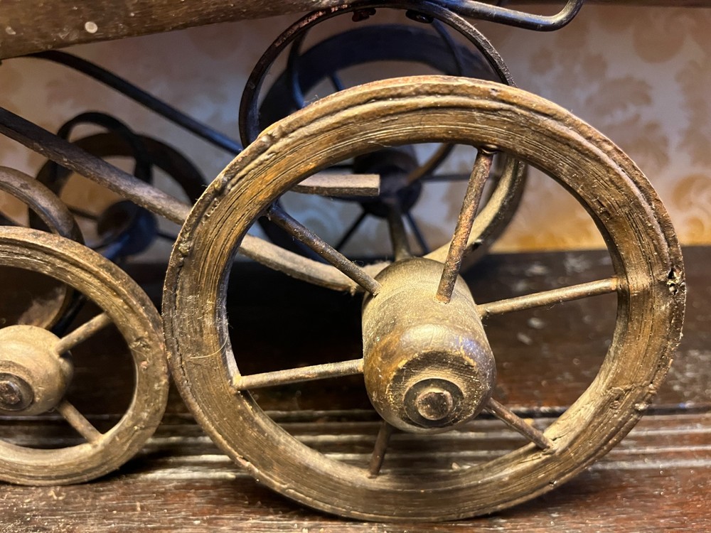 Vintage style toy pram.