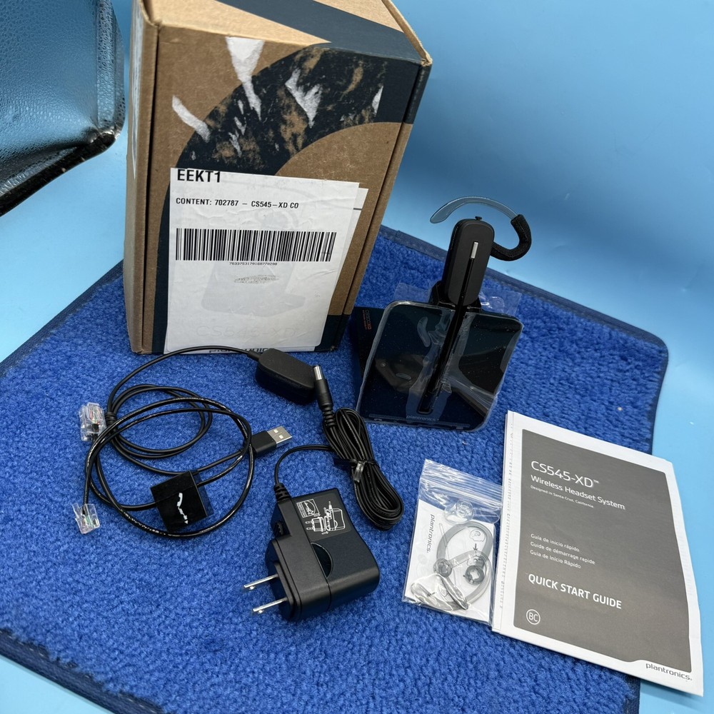 Plantronics Poly CS545 XD Wireless DECT business Headset (88909-01)