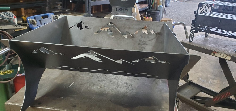 Small Open Fire Pit (Collapsible18")