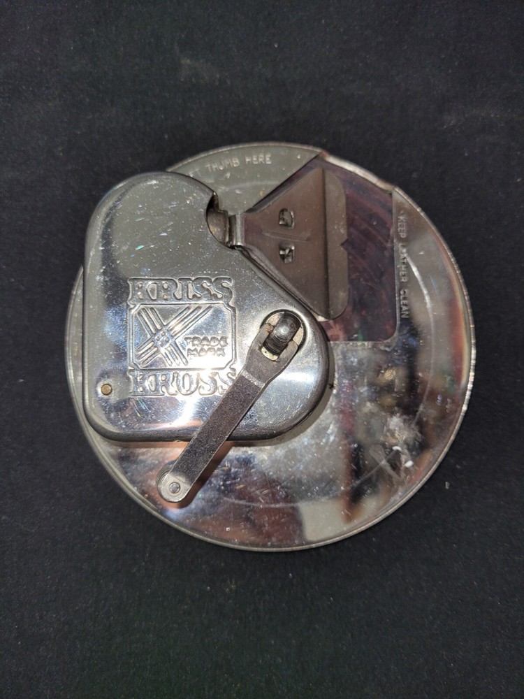 Vintage Kriss Kross Stropper Razor Blade Sharpener ~