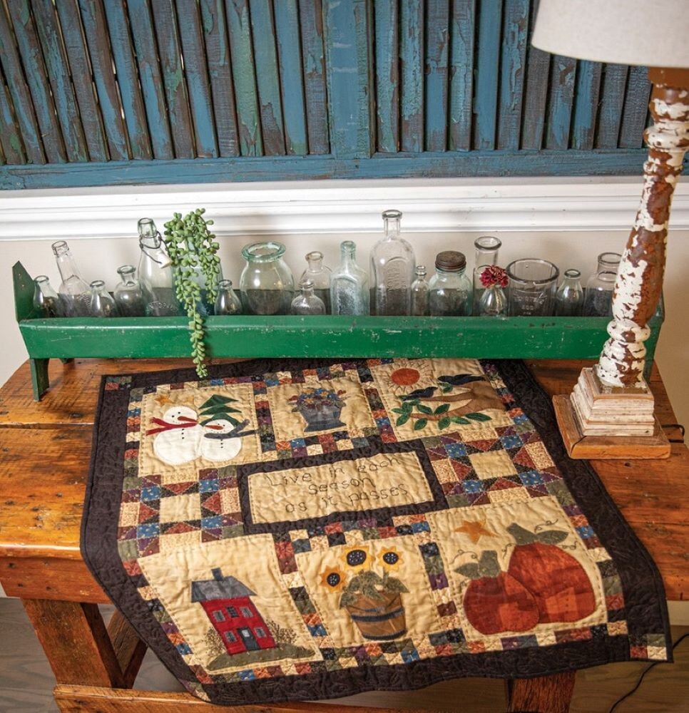 {PRIMITIVE QUILTS & PROJECTS MAGAZINE} ~ "SPRING 2022" (4 issues pls. contact)
