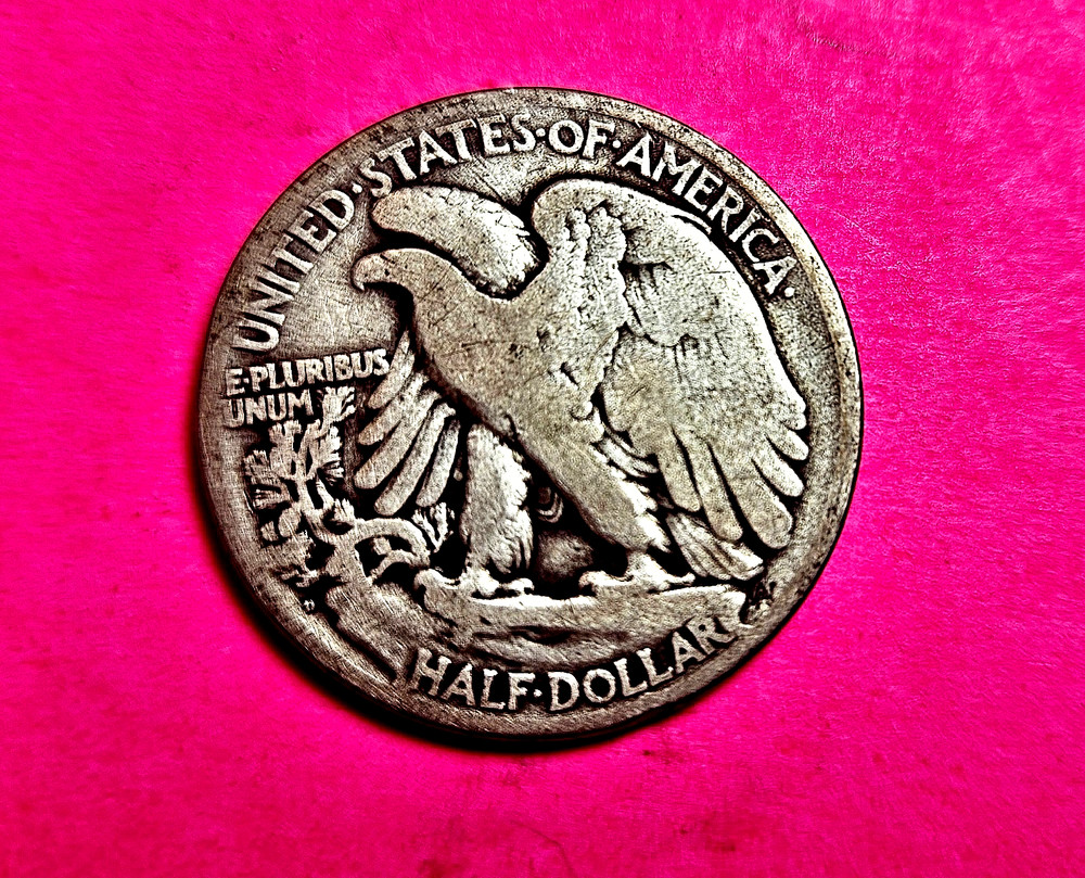 1920 D Walking Liberty Half Dollar 90% Silver