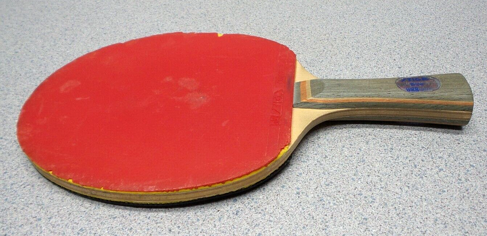 TIGA Ping Pong Paddle DRIVE SOME DAMAGE