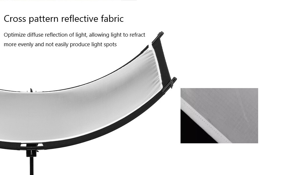 Selens 4 in1 U Shape Curved Light Studio Reflector Portrait Diffuser Photography