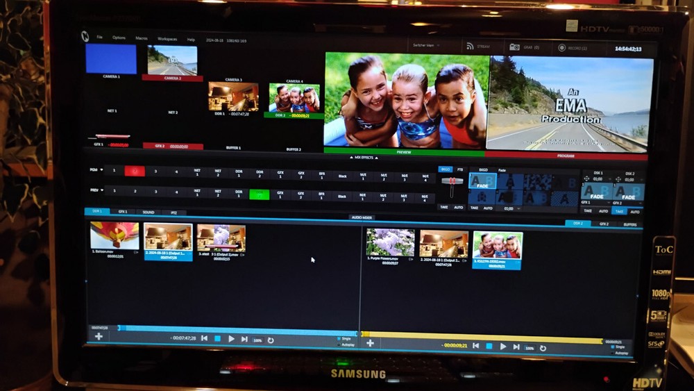 Tricaster TC460 (upgraded from 455) with CS40 Control surface