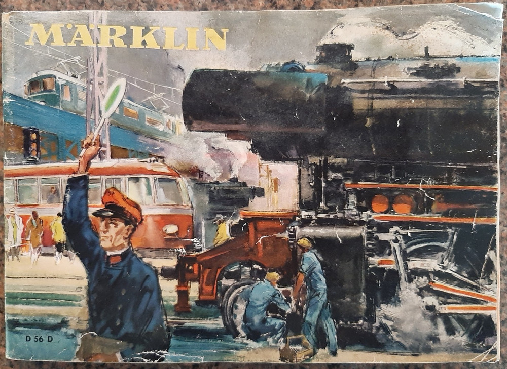 15 Diff. 1950's Marklin HO Railroad Catalogs & Booklets