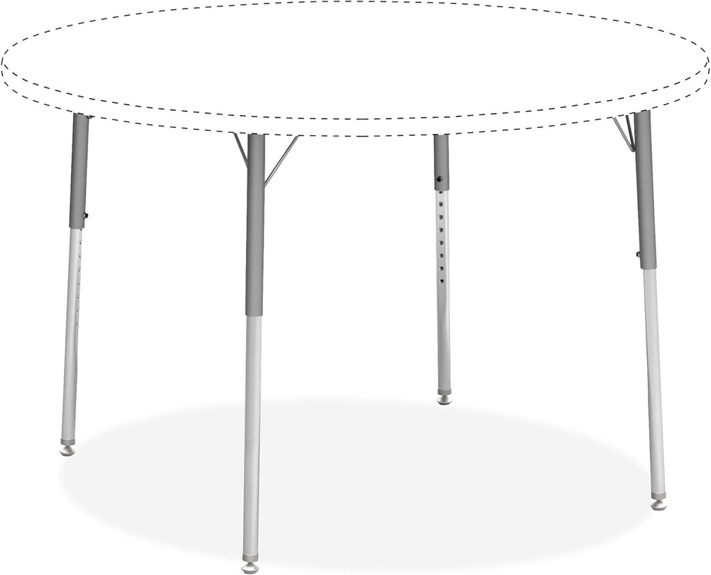 , LLR99926, Classroom Activity Table Standard Height Adjustable Leg Kit, 4 / Car
