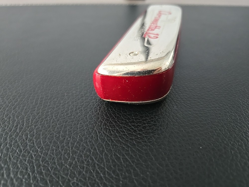 Vintage M HOHNER “Chrometta 12” Slide Harmonica