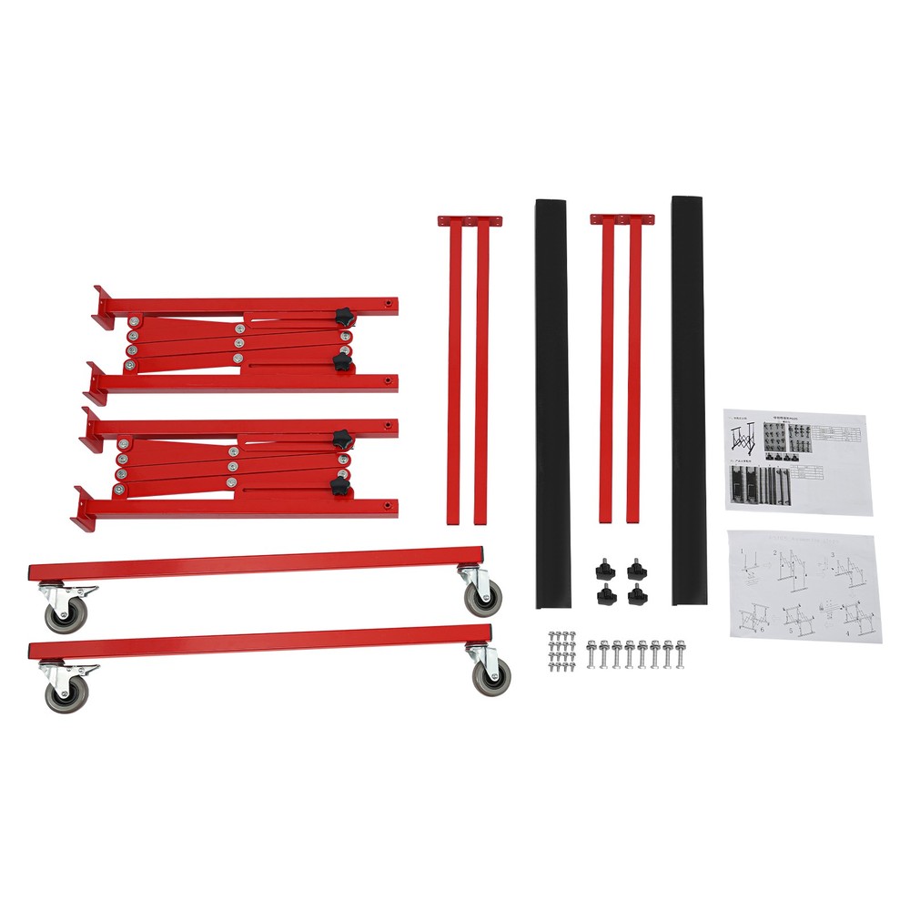 Mobile Telescopic Universal Paint Stand, Adjustable Mechanical Panel Paint Stand