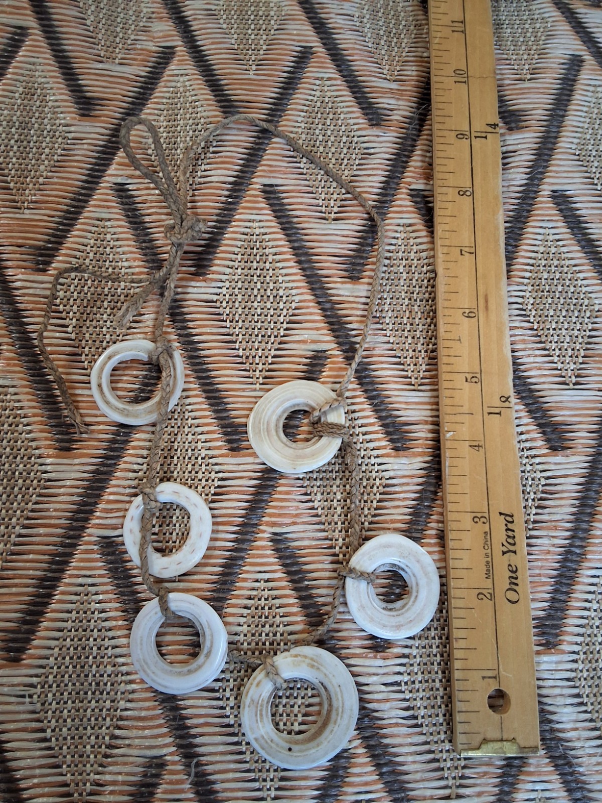 Papua New Guinea Yua Shell Necklace Traditional Artifact Currency