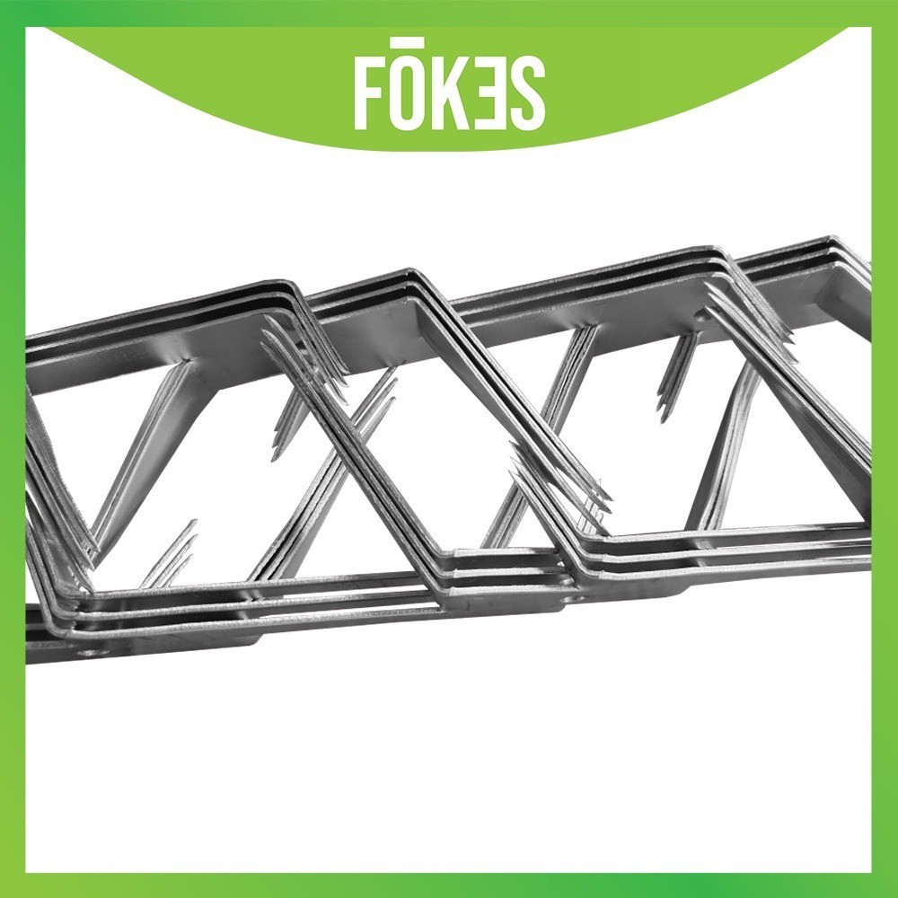 30 PCS Stainless Steel Security Wall Anti Climb Fencing Spikes Express Shipping