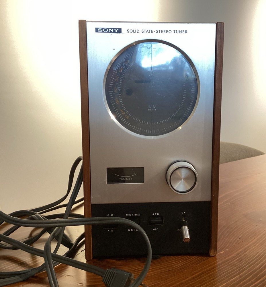 Sony ST-80W Vintage Solid State Stereo Tuner