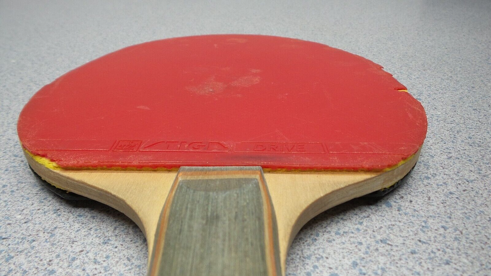 TIGA Ping Pong Paddle DRIVE SOME DAMAGE