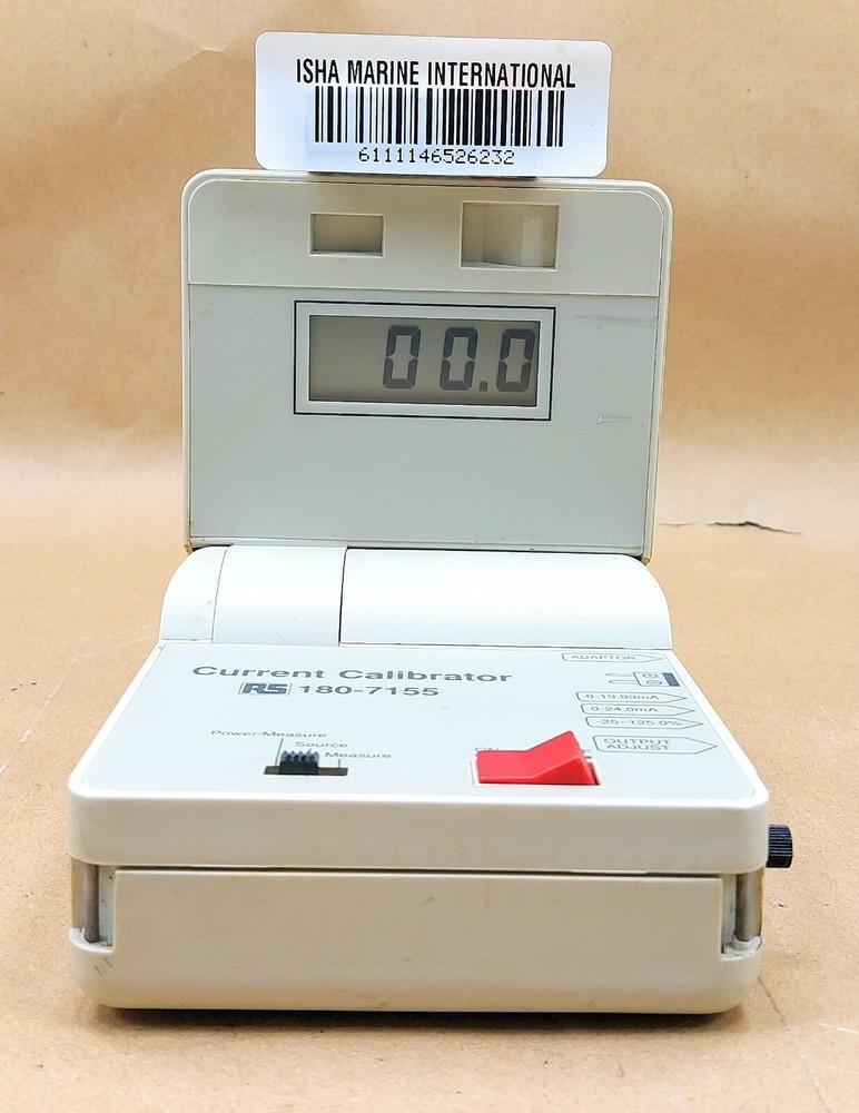 RS Precision Current Calibrator 0-20mA Source Simulator Tester 180-7155