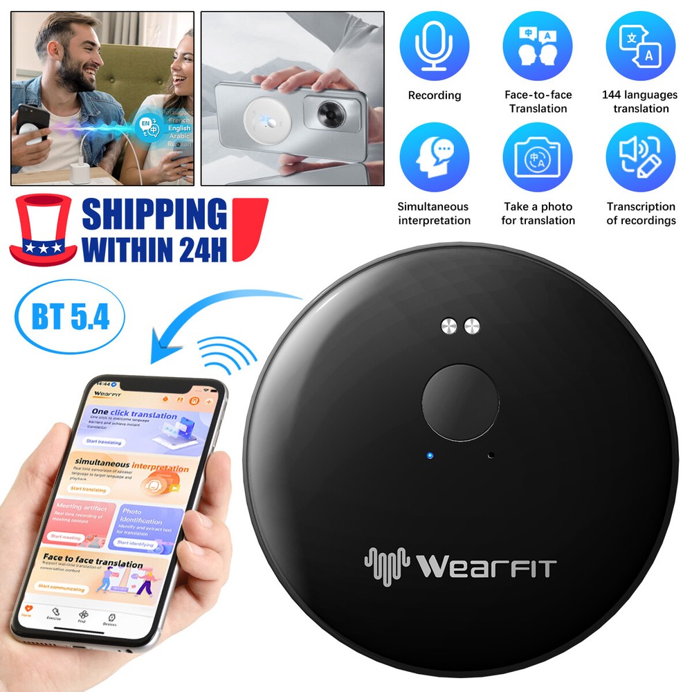 AI102 Mobile Phone Translator Simultaneous Interpretation Real Time Translation