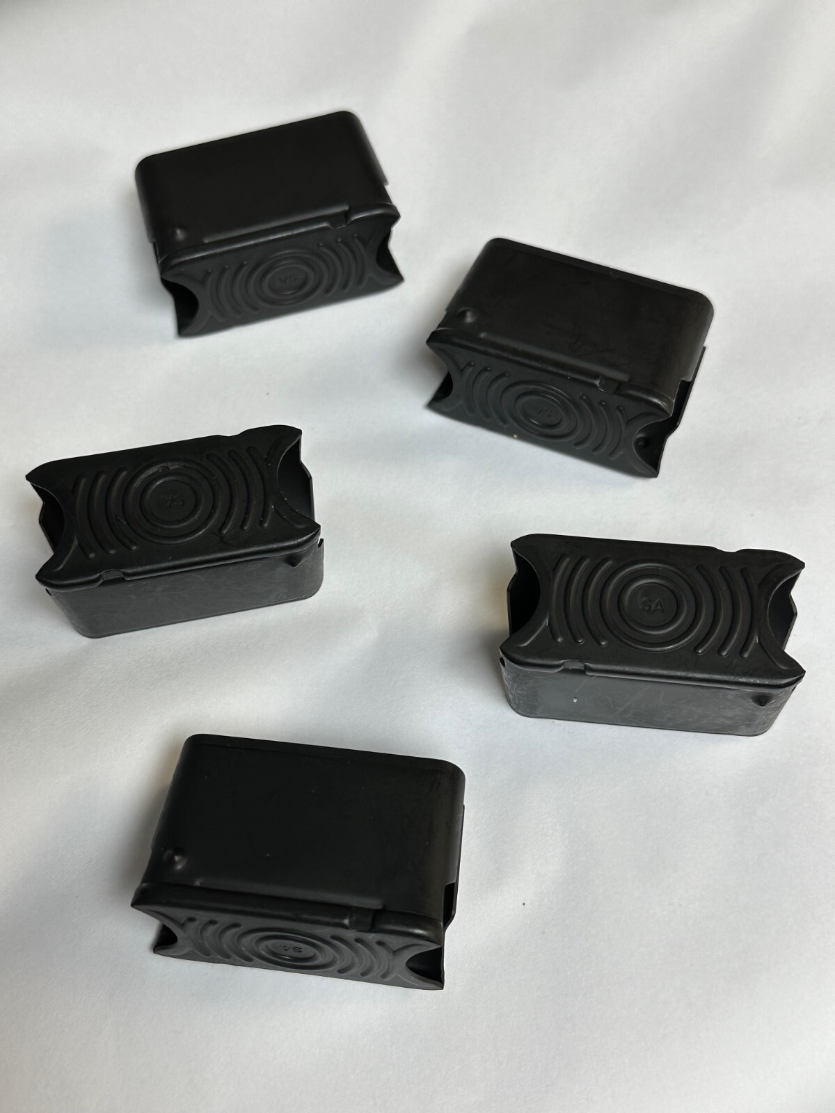 M1 GARAND EN BLOCK 8 ROUND CLIPS SET OF 5 PIECES.