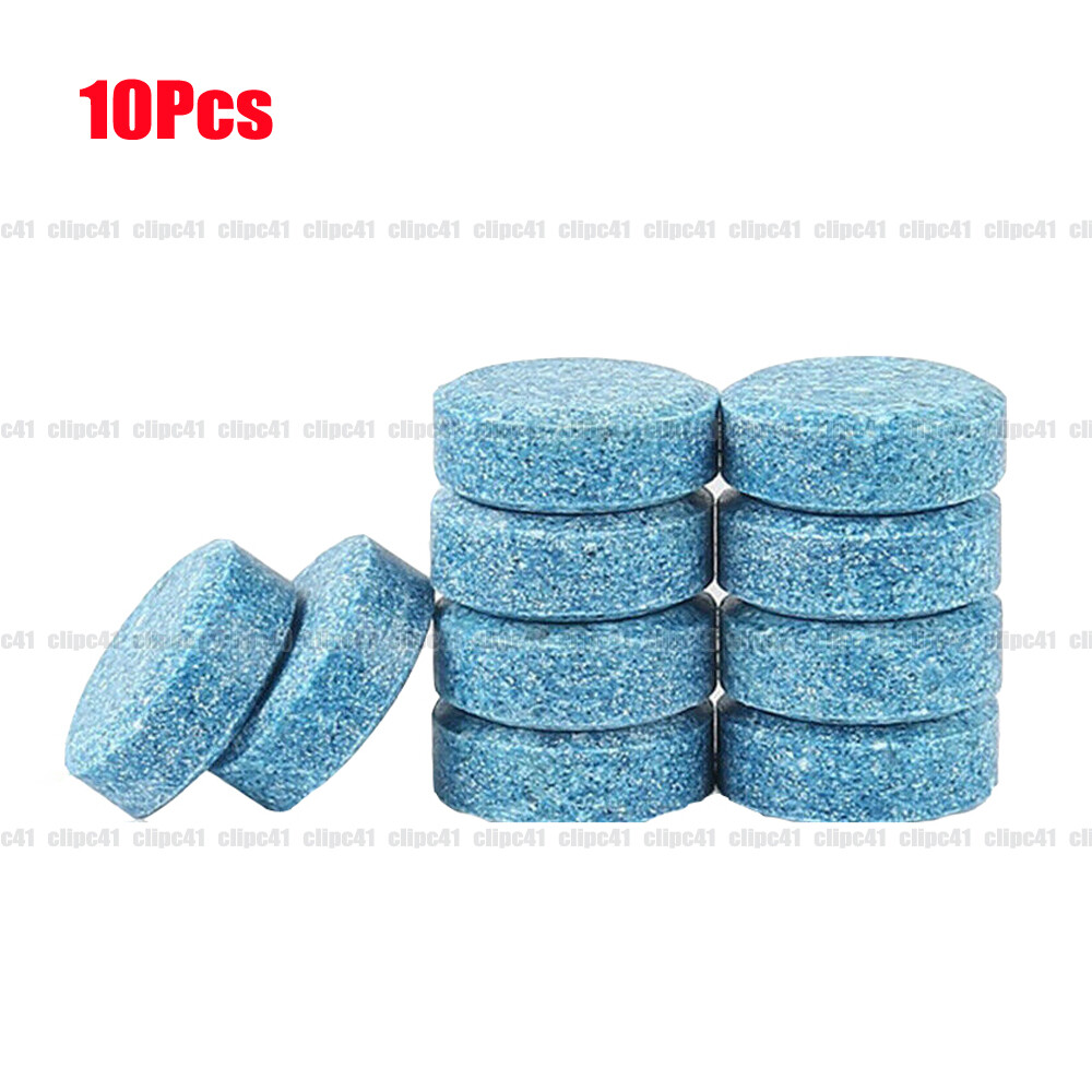 10/30/50/100Pcs Car Windshield Washer Cleaning Solid Effervescent Tablets
