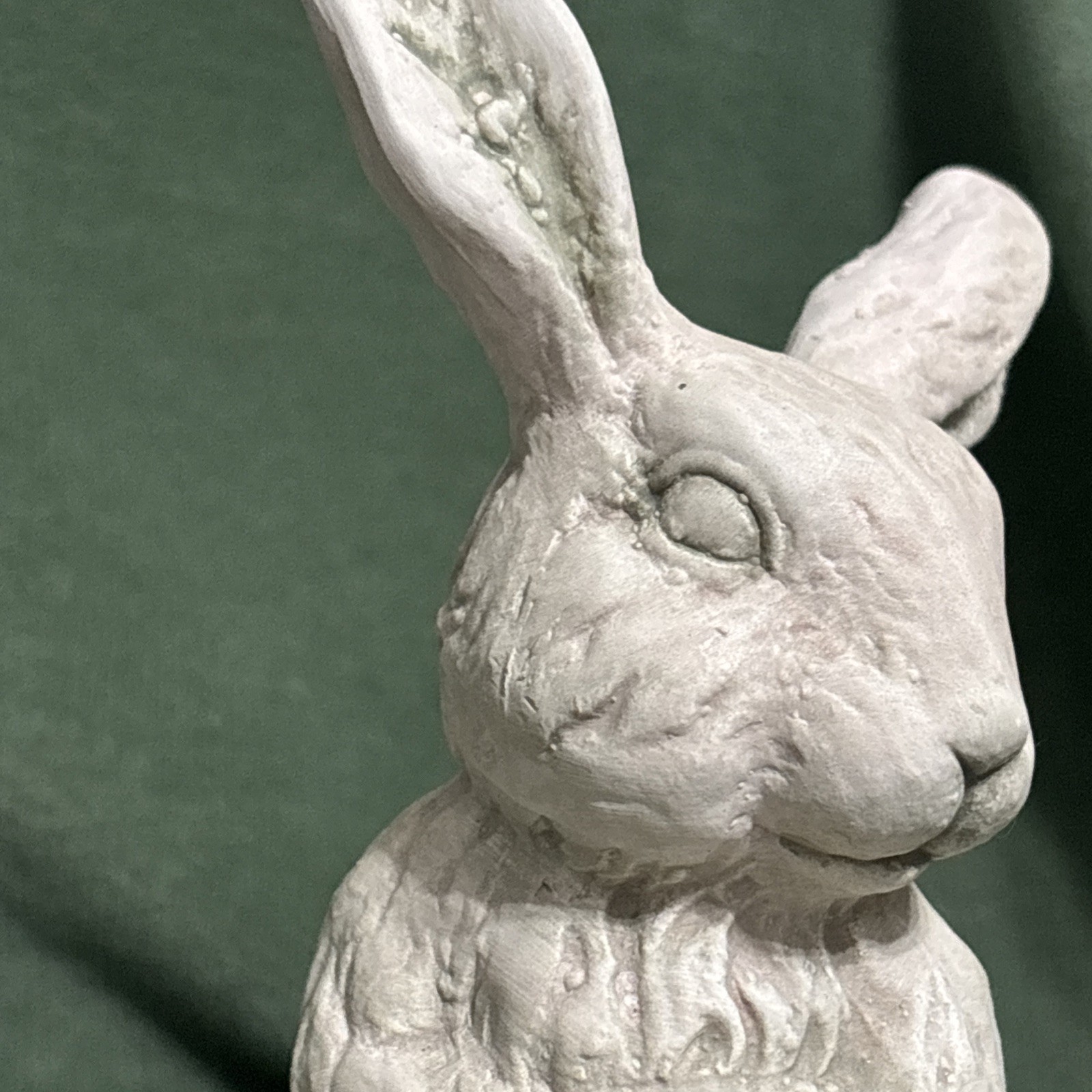 Russ Berrie & Co Nature’s Garden Standing Ceramic 7 In Bunny Figurine 17281