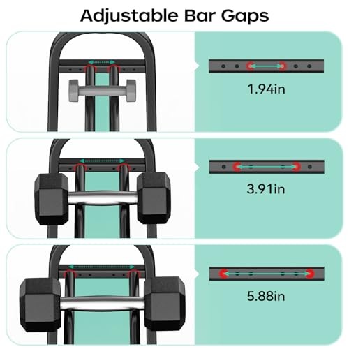 3 Tier Dumbble Rack - 360LB Capacity Adjustable Dumbbell Storage Rack Space