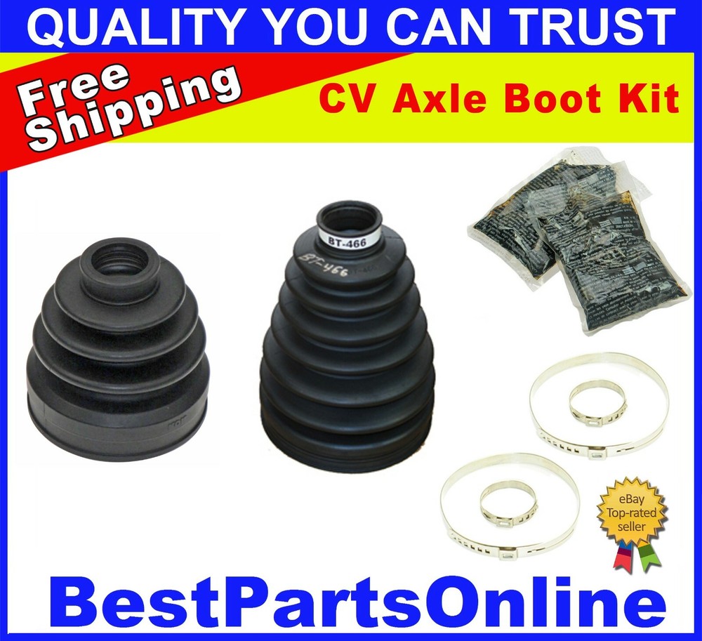 Front CV Axle Boot Kit for Lexus LS460 2009-2012 AWD Inner & Outer
