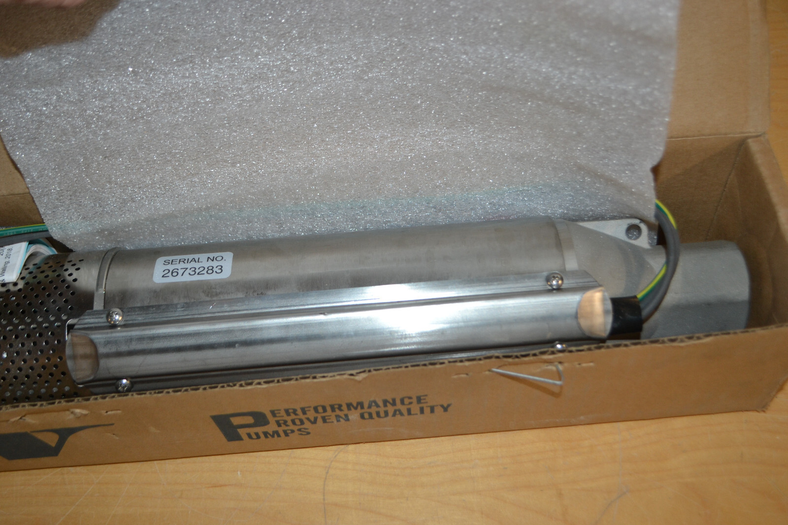 FLINT & WALLING ~ 4F10S05005 ~ Submersible Pump, 1/2HP, 2 Wires, 10 GPM, 1 Phase