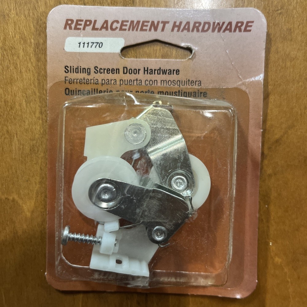 2 Packages Slide-Co Screen Door Hardware Replacement Kit (2 Per Package ) #11170