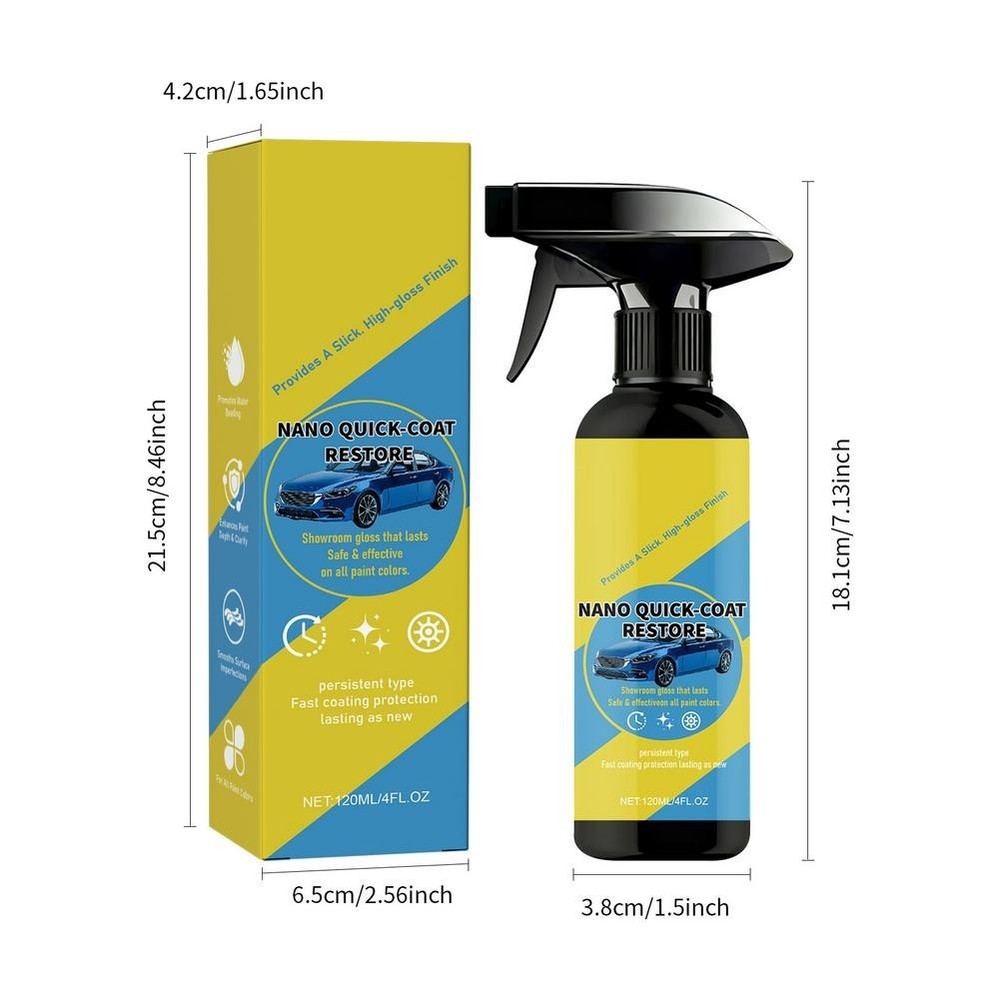 Nano Quick Coat Restore, 2026 Advanced Automobile Quick-Acting Coating Agent