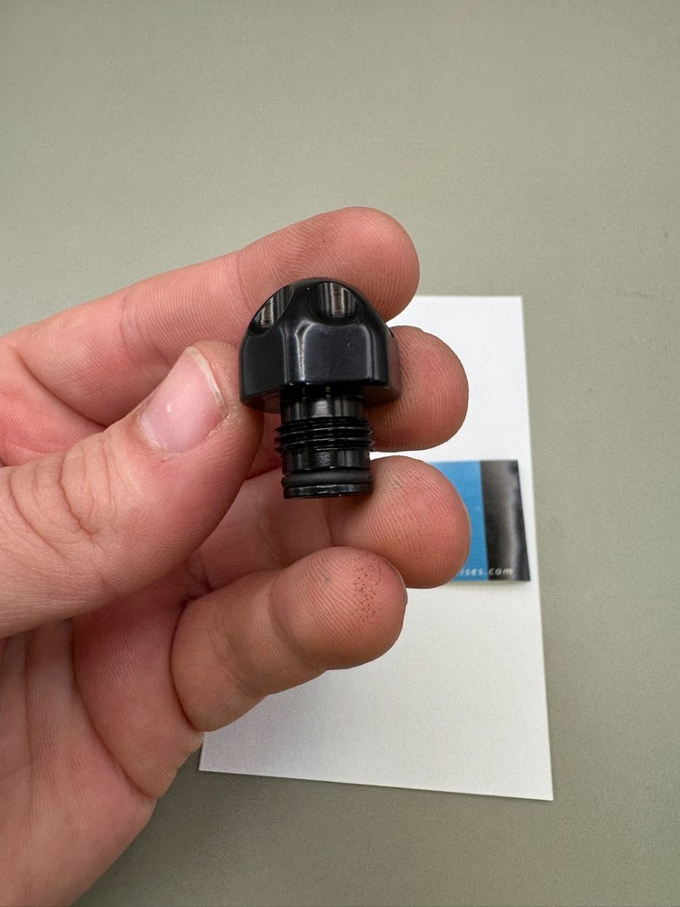 System X Intimidator Ram Cap-Gloss Black