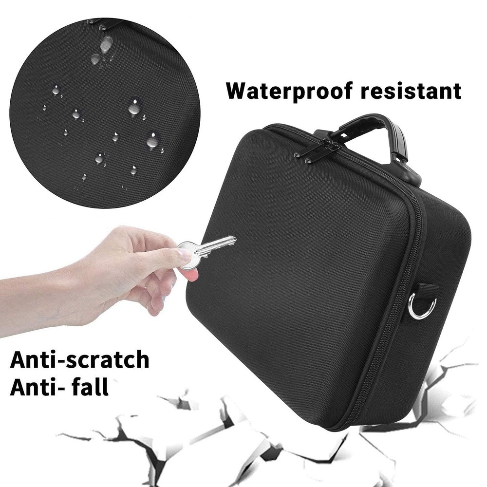 Carrying Case for Hyperice Hypervolt/Hypervolt Plus 5 Attachment Slots Portab...