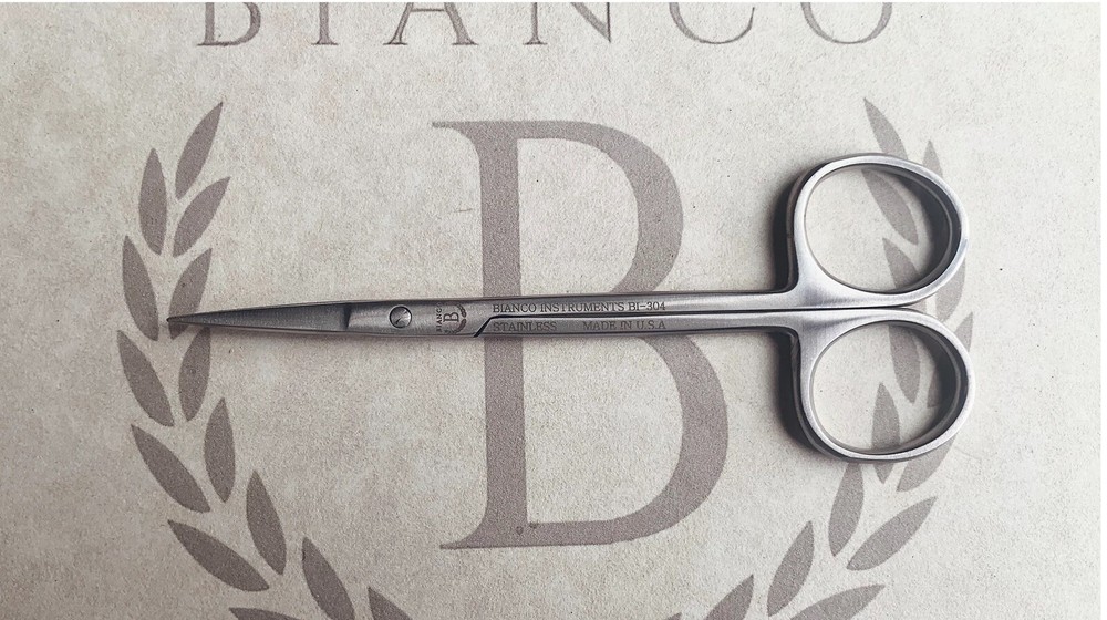 Iris Scissors Straight 4.5in Made In The USA.