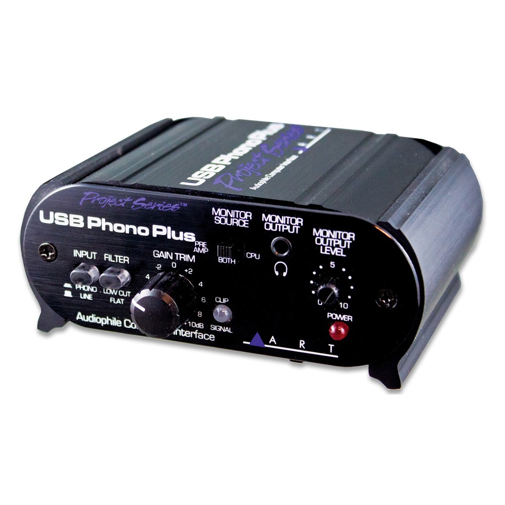 ART USB Phono Plus Audiophile Phono Preamp & Audio Interface (B-STOCK)