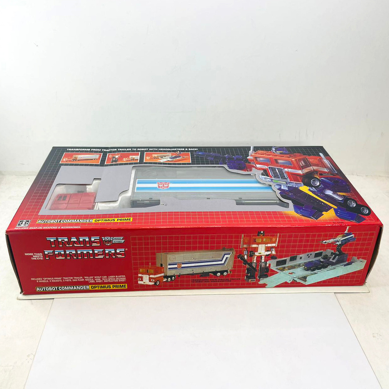 Transformers G1 Autobot Commander Optimus Prime Transforming Toy K.O.Version NEW