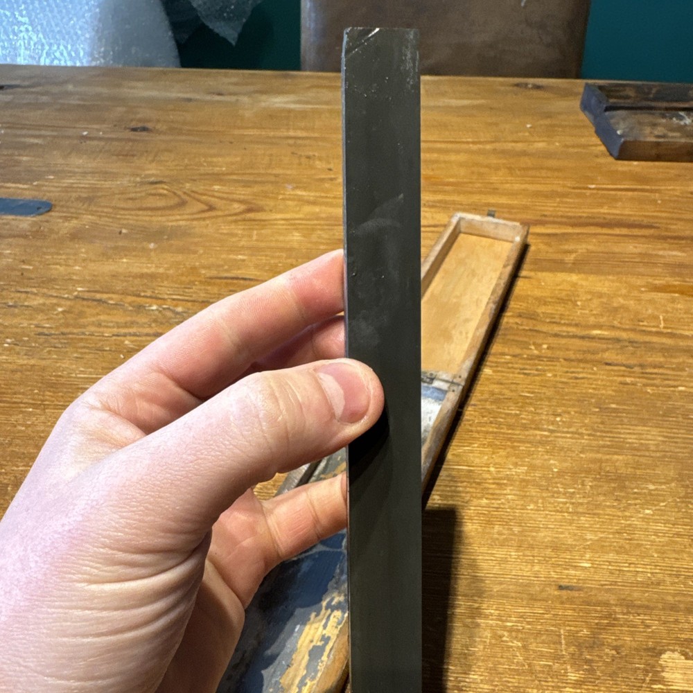 Vintage 7” Thuringian Razor Hone / Sharpening Stone