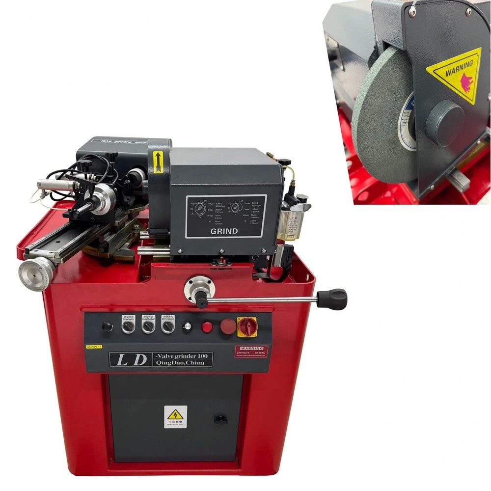 Cylinder Head Grinder LD100B 220V 1-PH Precision Engine Valve Maintenance