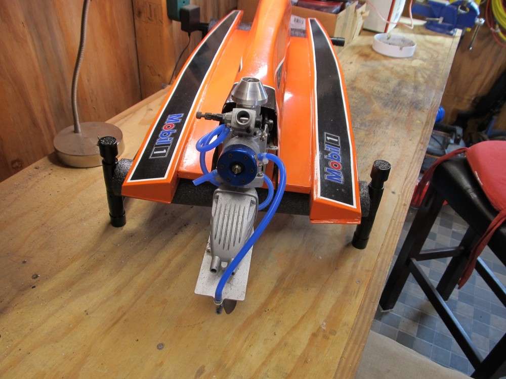 Tunnel Hull Outboard RC Boat