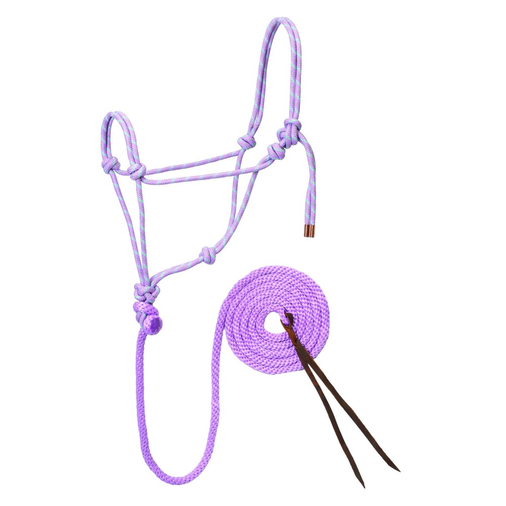 Weaver Leather Diamond Braid Rope Halter & Lead - 3/8” Training Set