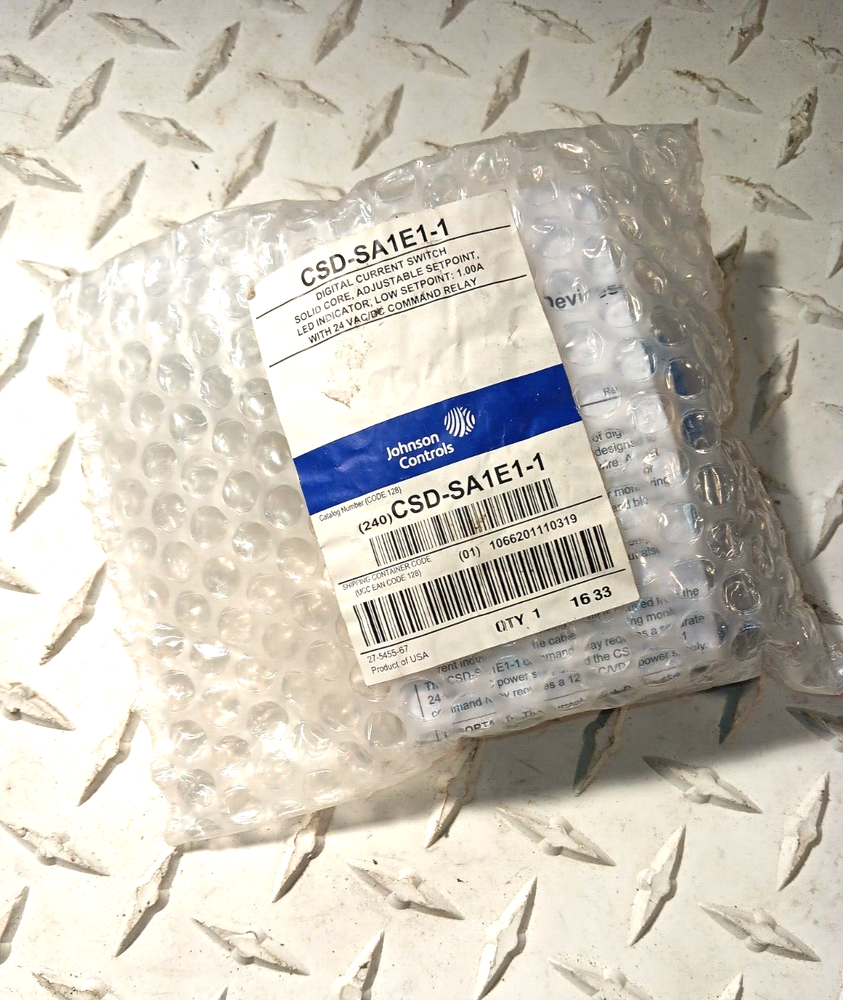 CSD-SA1E-1 Johnson Controls Digital Current Switch Solid Core