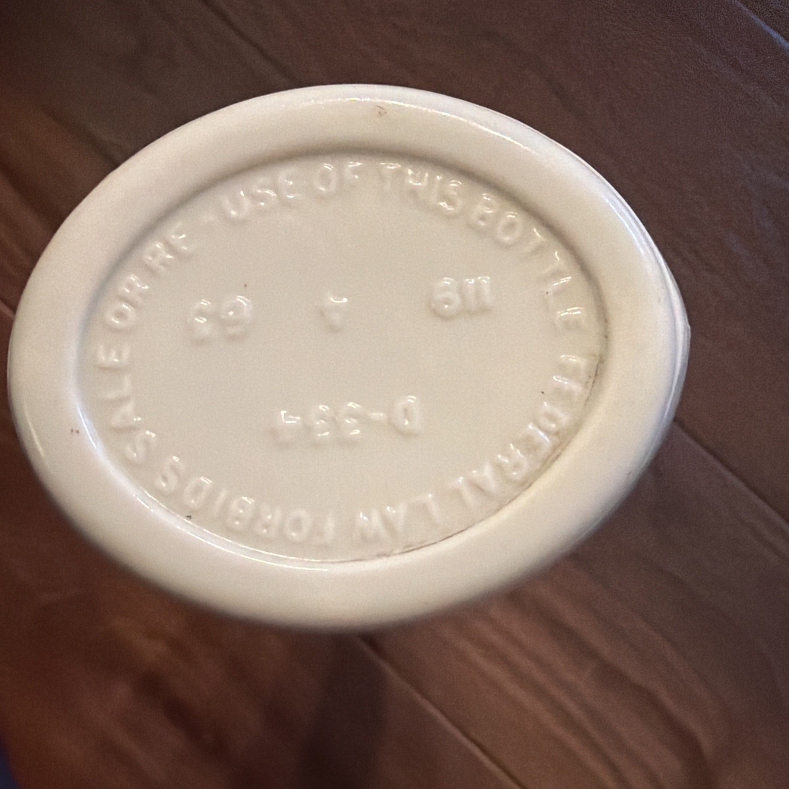 Vintage Delftware Decanter Pitcher Vase Holland Ships and Windmills 10” X 4”