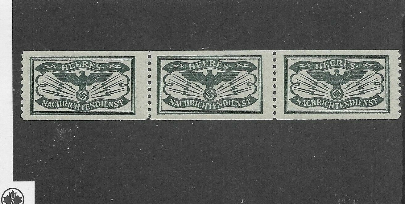 Original WWII German Army Funker Dispatch Seal Stamps