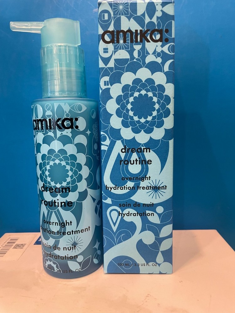 Amika Dream Routine Overnight Hydration Treatment 3.3oz New & Authentic